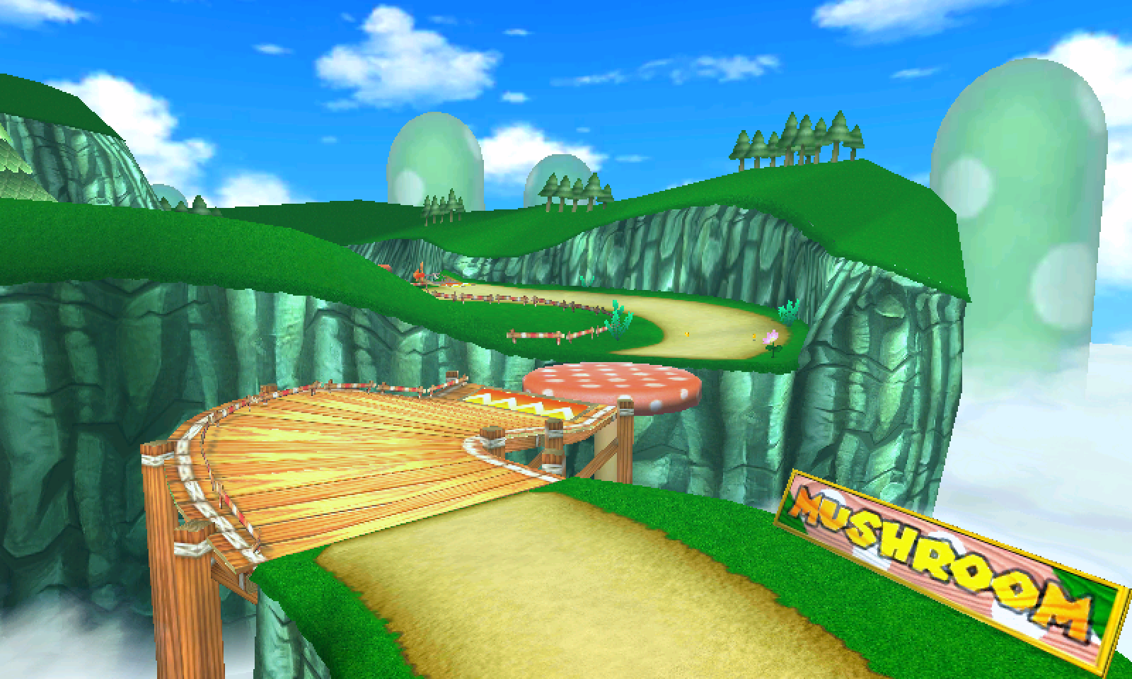 Wii Mushroom Gorge