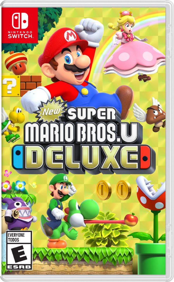 New Super Mario Bros. U Deluxe box art