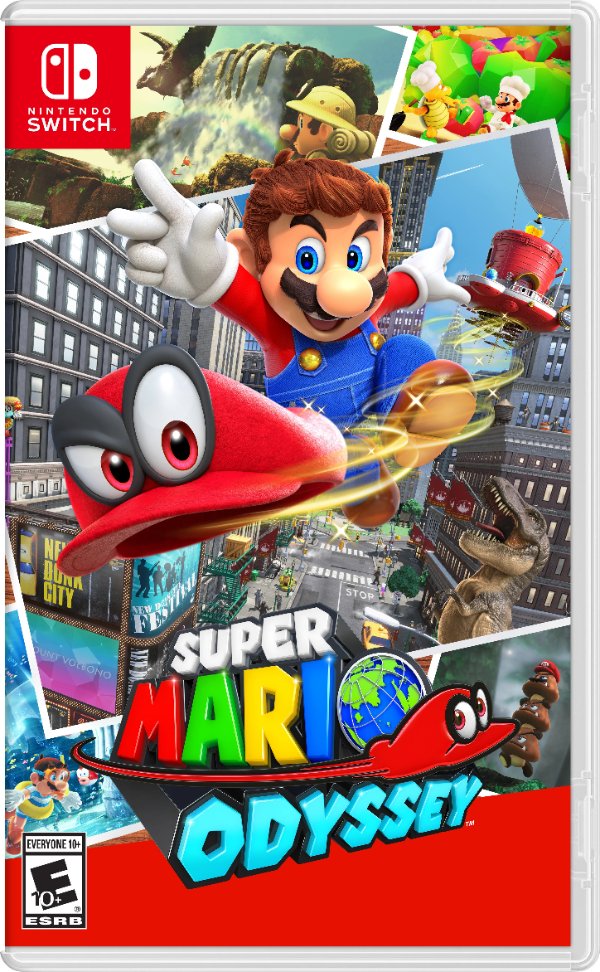 Super Mario Odyssey box art
