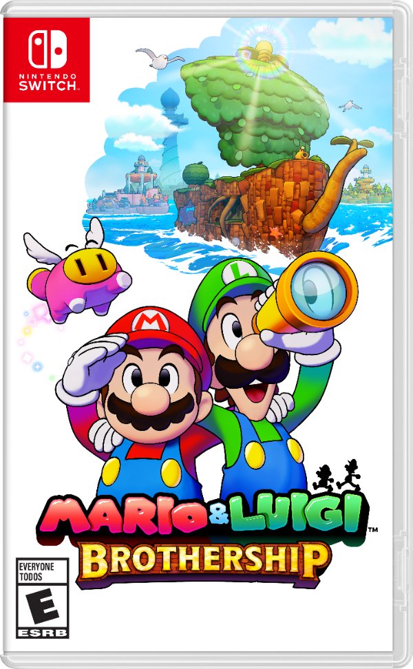 Mario & Luigi: Brothership box art