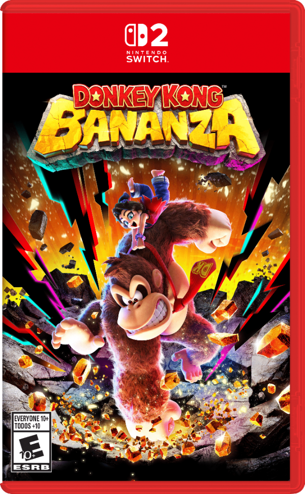 Donkey Kong Bananza box art
