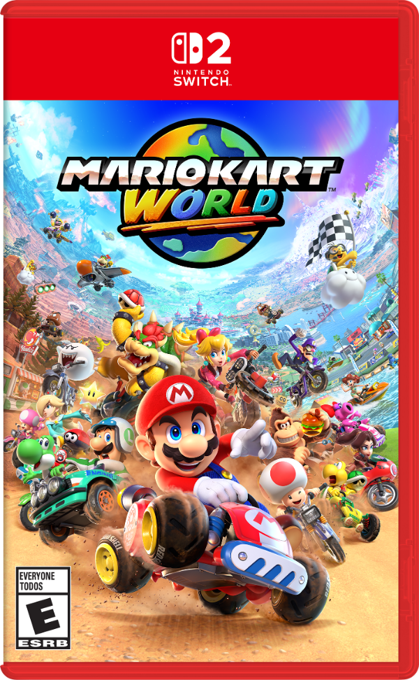 Mario Kart World box art