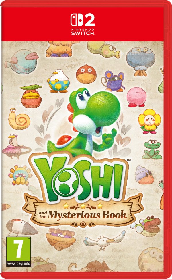Yoshi and the Mysterious Book box art